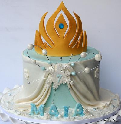 Frozen (again!) - Cake by Jo Finlayson (Jo Takes the Cake)