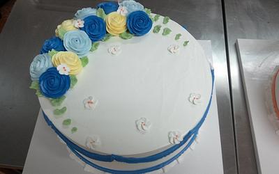rose cake - Cake by fantasticake by mihyun