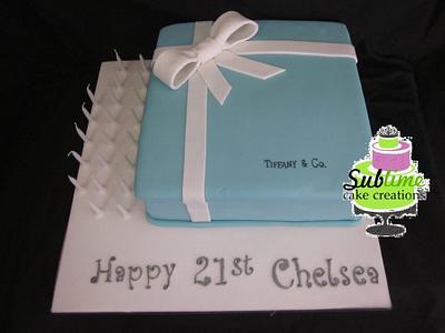 TIFFANY BOX - Cake by Sublime Cake Creations