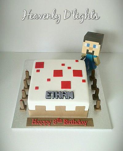 Minecraft Cake - Cake by novita