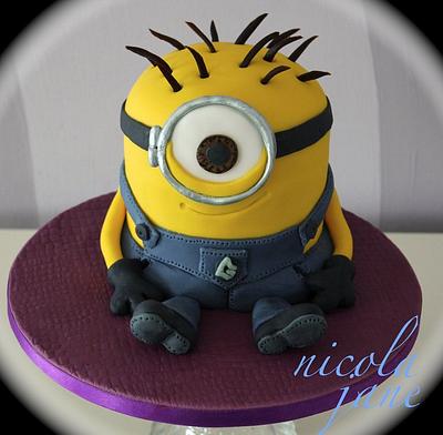 MINION CAKE - Cake by nicola thompson