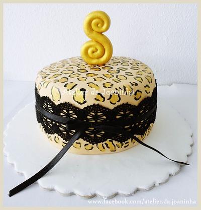Leopard Pattern - Cake by Joana Guerreiro