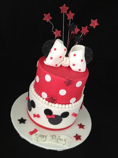 Minnie Mouse cake - Cake by Veronika