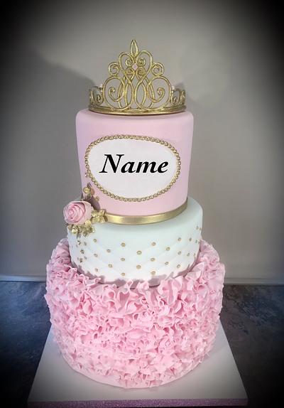 Princess in pink - Cake by Fondant Fantasies of Malvern