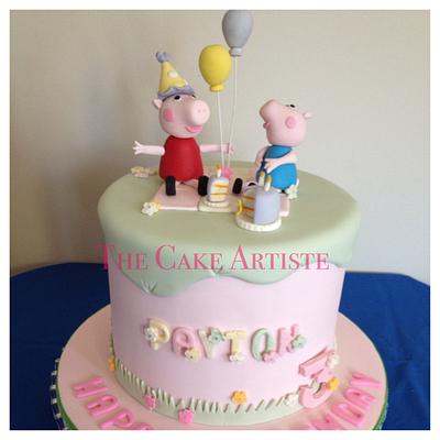 Peppa the Pig Birthday!  - Cake by Aida Casanova