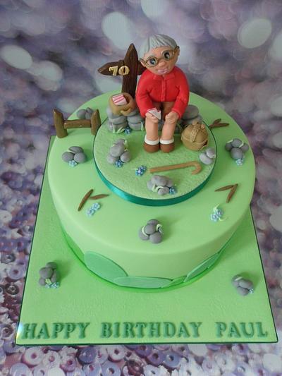 Rambling cake. - Cake by Karen's Cakes And Bakes.