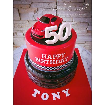 Ferrari Italia Topper Cake - Cake by Nicholas Ang