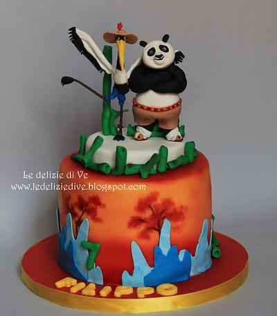 kung fu panda cake - Cake by le delizie di ve