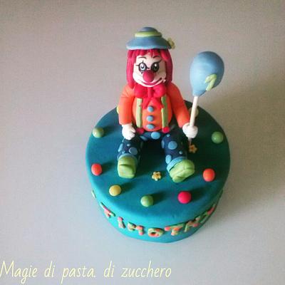 Clown cake - Cake by Mariana Frascella