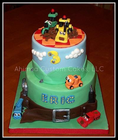 Construction theme - Cake by Ahimsa