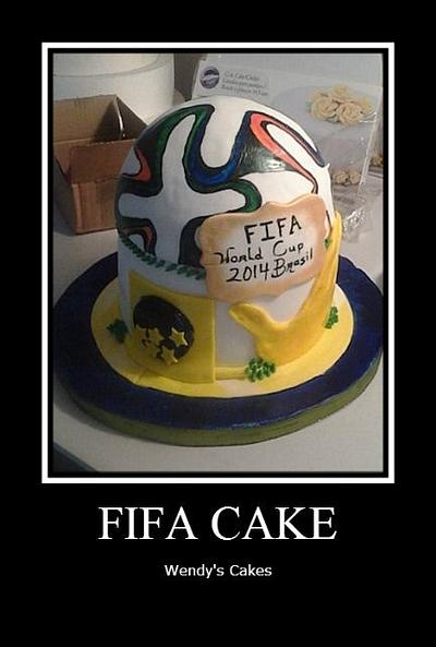 FIFA Cake - Cake by Wendy Lynne Begy