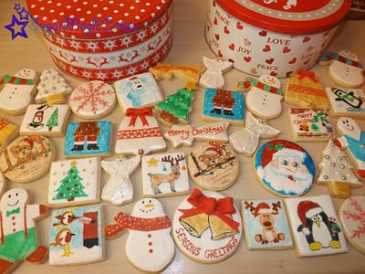 christmas cookies - Cake by SugarMagicCakes (Christine)