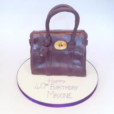 Mulberry Handbag Cake - Cake by Claire Lawrence
