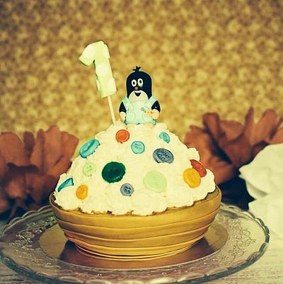 Little mole smash cake - Cake by Dasa