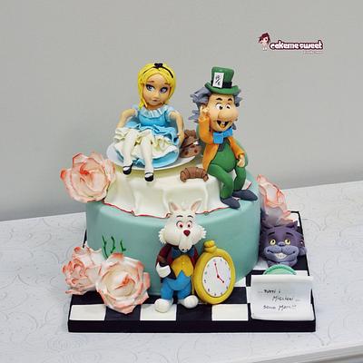 Alice in wonderland - Cake by Naike Lanza