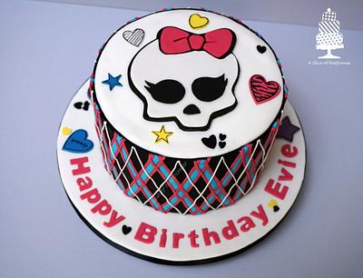 Monster High - Cake by Angela - A Slice of Happiness