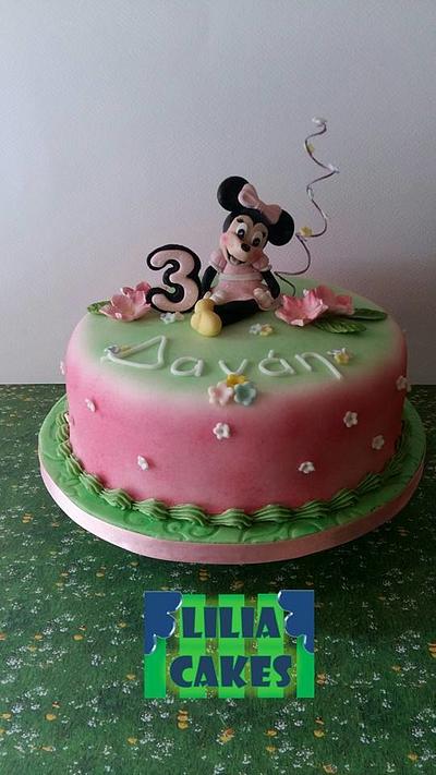Minnie Mouse Cake - Cake by LiliaCakes