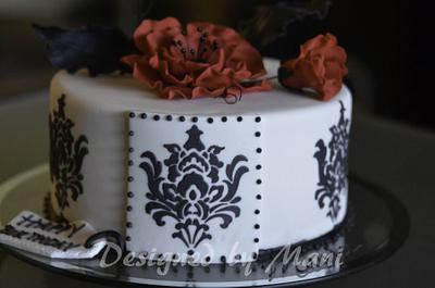 40th birthday cake - Cake by designed by mani