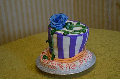Madhatter Hat Cake - Cake by lily17