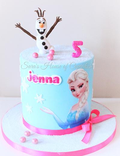 Frozen - Cake by Sara's House of Cupcakes