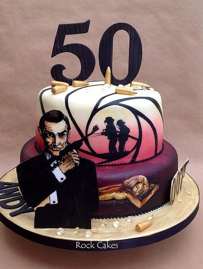 James Bond cake - Cake by RockCakes