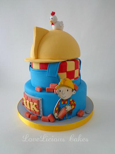 Bob the builder - Cake by loveliciouscakes