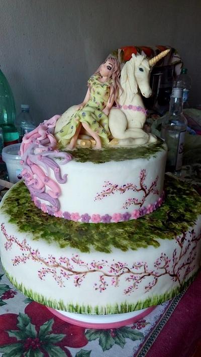 Sweet Unicorn - Cake by flaviamile