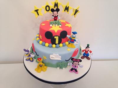 Mickey & Friends - Cake by sweet-bakes.co.uk