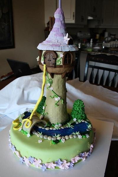 Tangled theme cake - Cake by Simplysweetcakes1