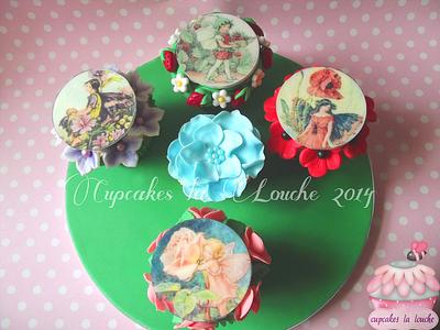 The flower fairies - Cake by Cupcakes la louche wedding & novelty cakes