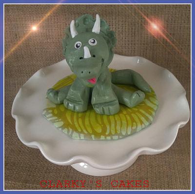 2nd Dinosaur for Max - Cake by June ("Clarky's Cakes")