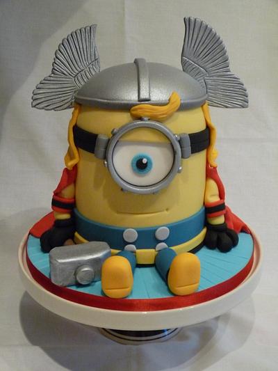 THOR MINION CAKE - Cake by Grace's Party Cakes