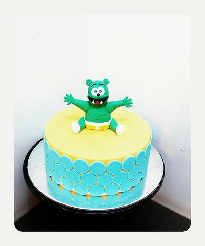 gummy bear cake - Cake by zullu