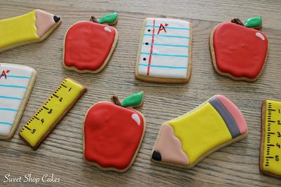 Teacher Appreciation Cookies - Cake by Sweet Shop Cakes