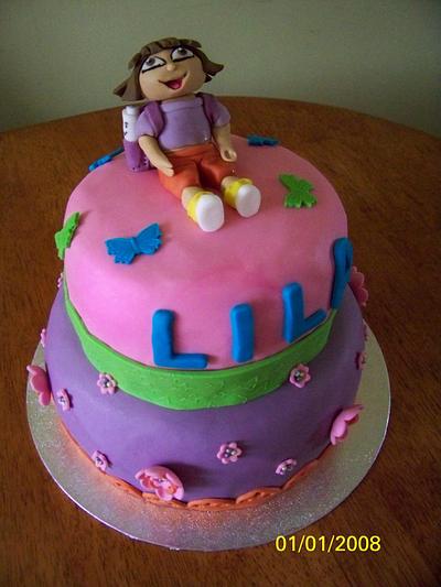 Dora the Explorer  - Cake by Agnieszka