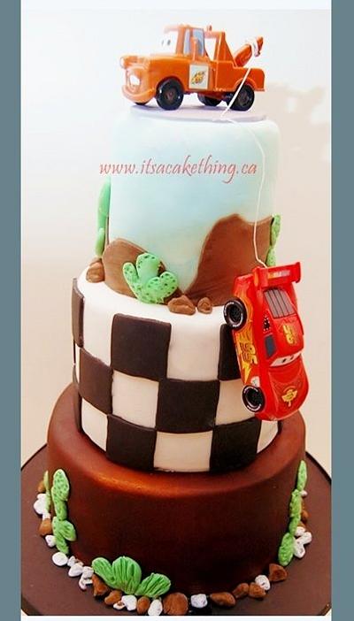 Mater Saves McQueen!  - Cake by It's a Cake Thing 