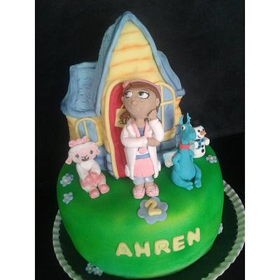 Doc McStuffins cake - Cake by arwen