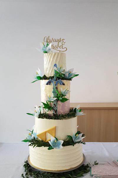 Silent Princess Wedding Cake - Cake by stasia_wegner
