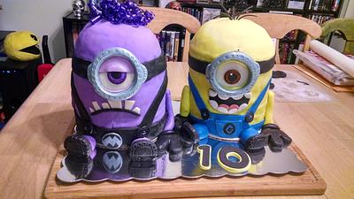 Despicable me minions  - Cake by Diana