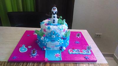 frozen cake - Cake by JackyGD