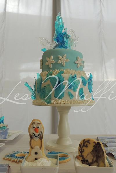 Frozen Cake & Cookies - Cake by Silvia