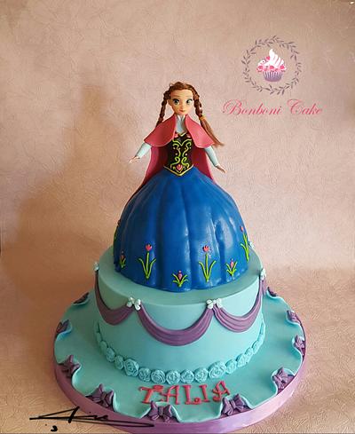 Anna frozen - Cake by mona ghobara/Bonboni Cake
