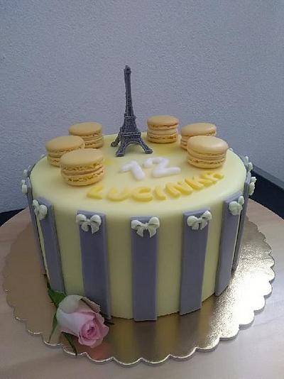Cake.."Paris" - Cake by MilenaSP