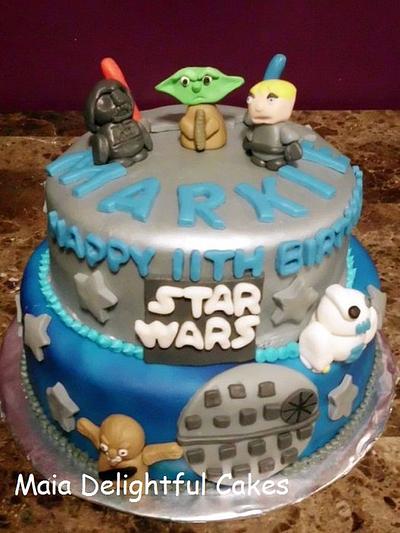 Star Wars Cake - Cake by Rita's Cakes