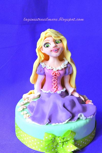 Rapunzel cake topper - Cake by Ginestra