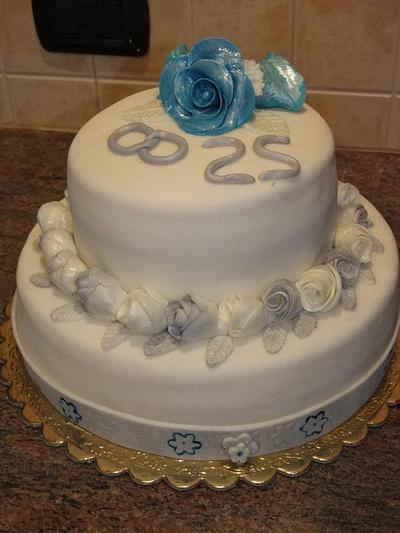 SILVER WEDDING - Cake by Marilena