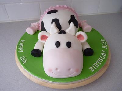Ballerina Cow! - Cake by Sharon Todd