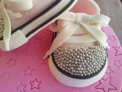 baby shoes - Cake by Cake on Me