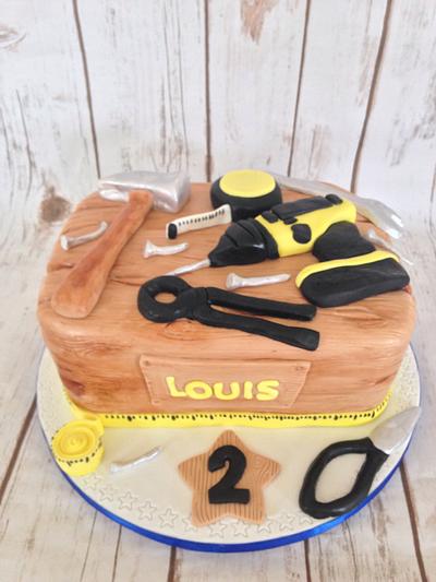 Louis tool box  - Cake by Lindsays Cupcakes 