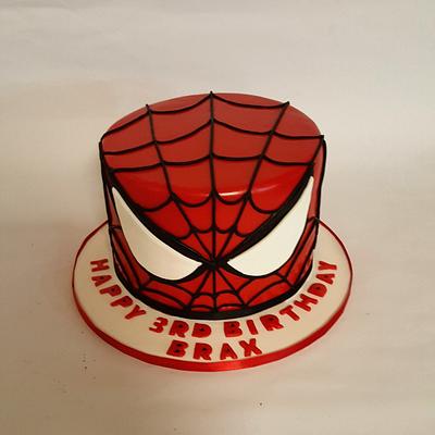 Spider Man - Cake by The Custom Piece of Cake